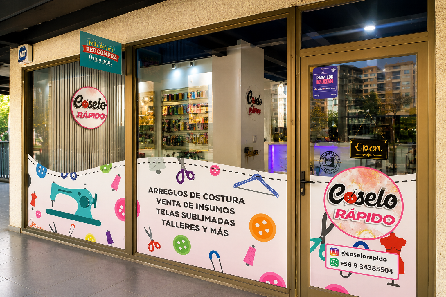 Fachada de Nuestro Local